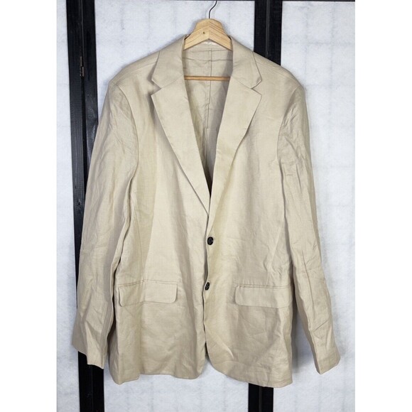 Quince 100% European Linen Blazer Men's Blazer Jacket. Size: L - Picture 1 of 8